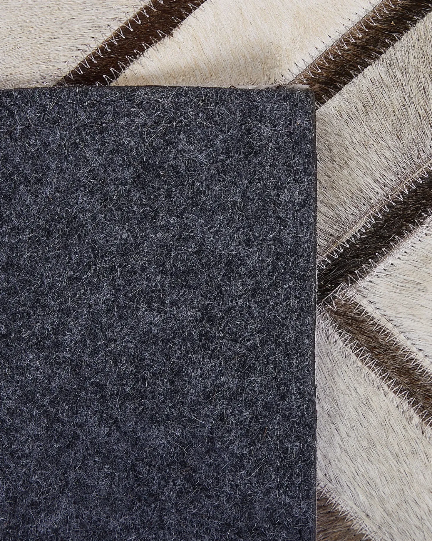 Tappeto TEKIR Beige 140 x 200 cm Pelle naturale