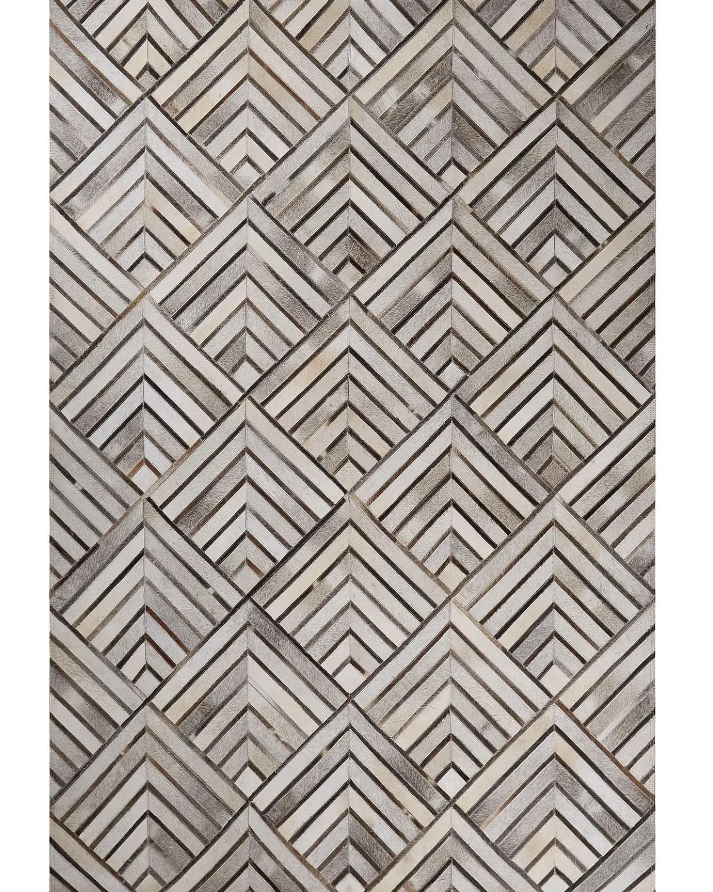 Tappeto TEKIR Beige 140 x 200 cm Pelle naturale