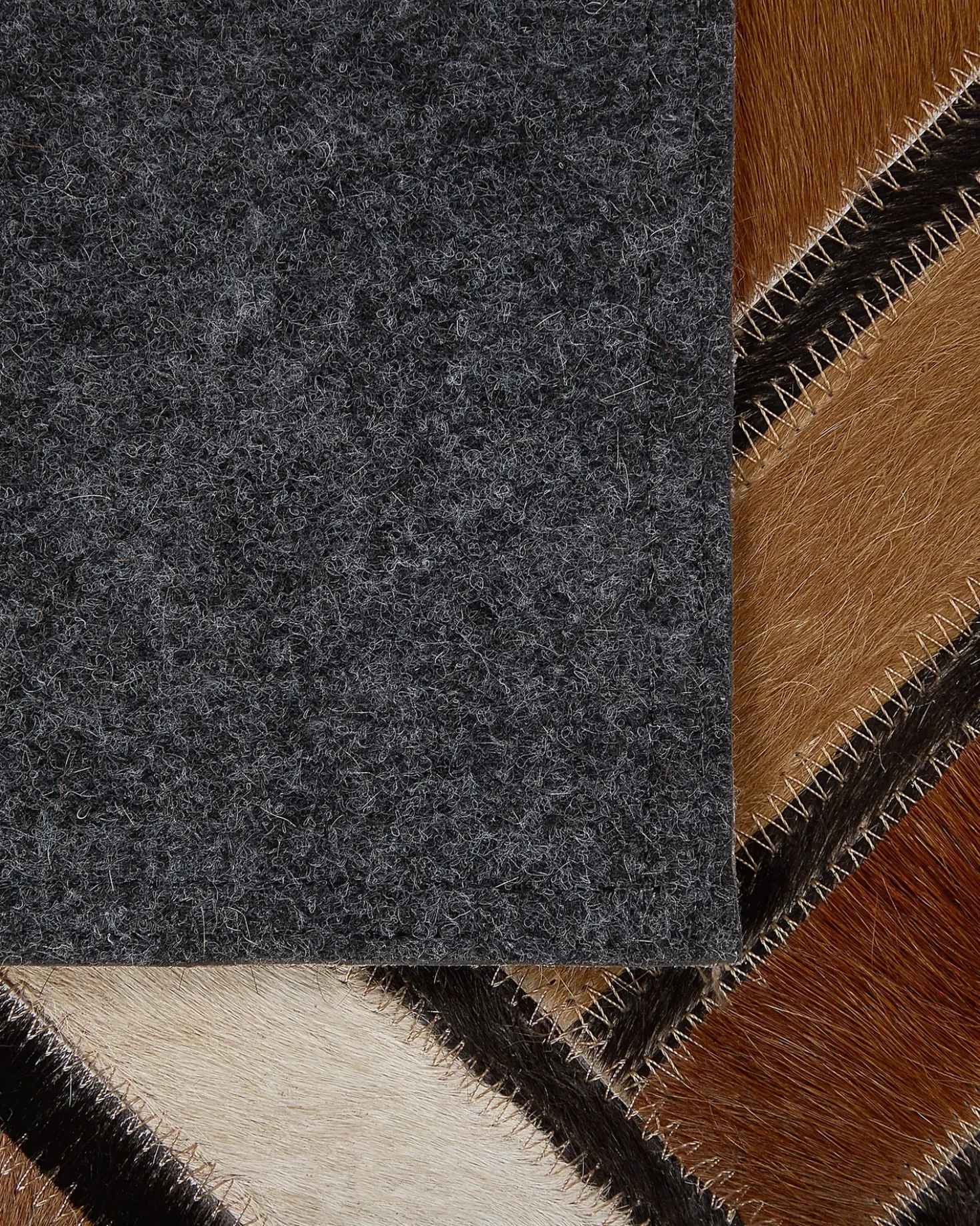 Tappeto TEKIR Marrone 160 x 230 cm Pelle naturale