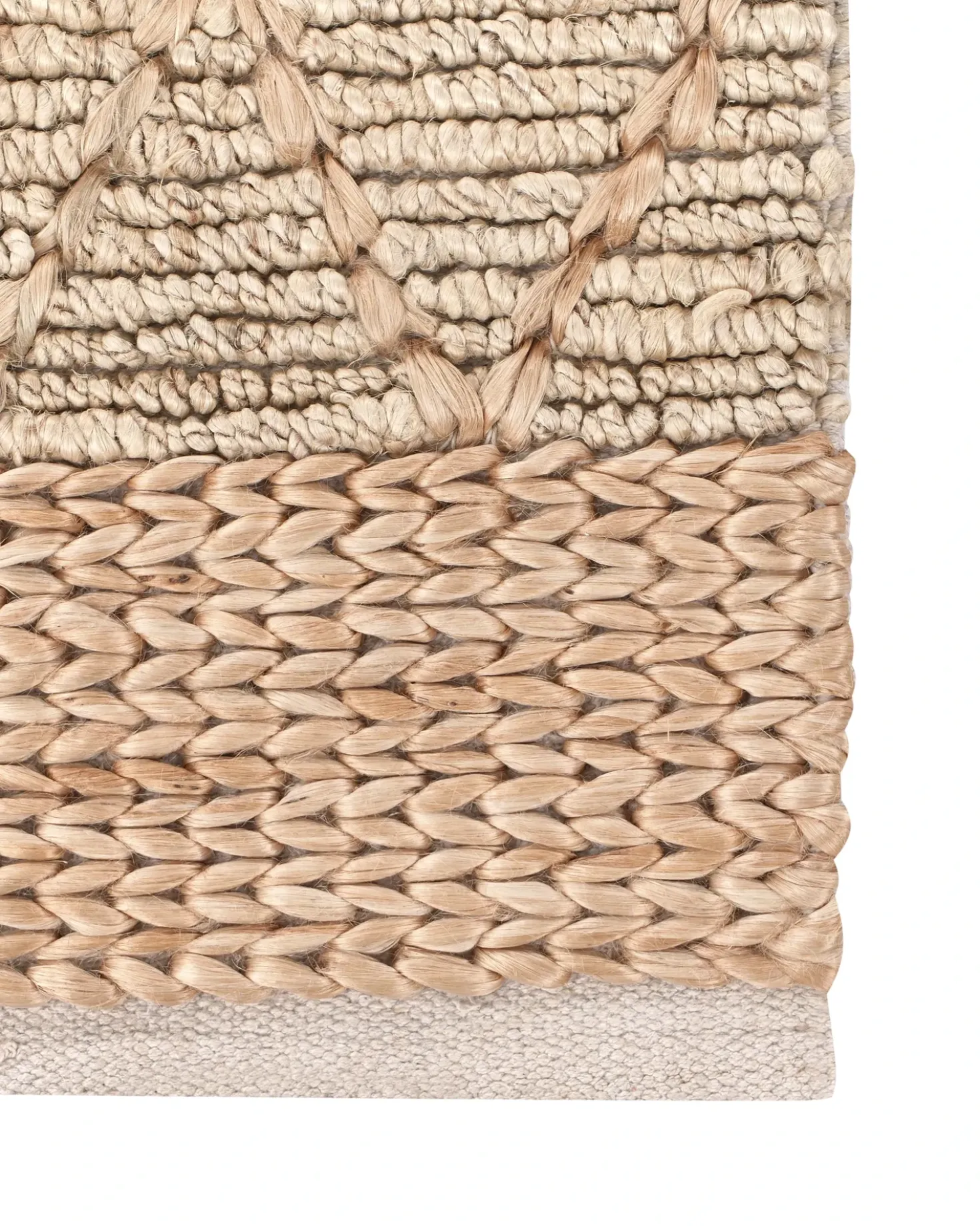 Tappeto TELLIKAYA Beige 160 x 230 cm Iuta