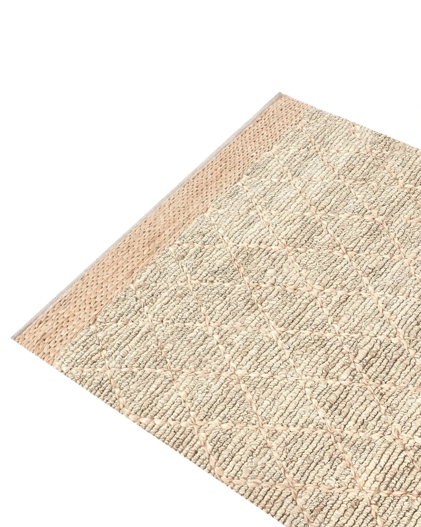 Tappeto TELLIKAYA Beige 160 x 230 cm Iuta