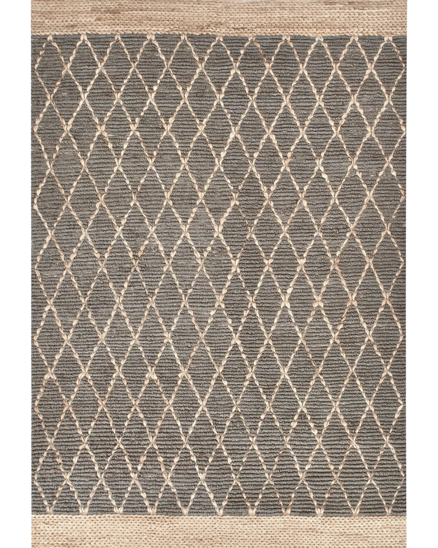 Tappeto TELLIKAYA Grigio 200 x 300 cm Iuta