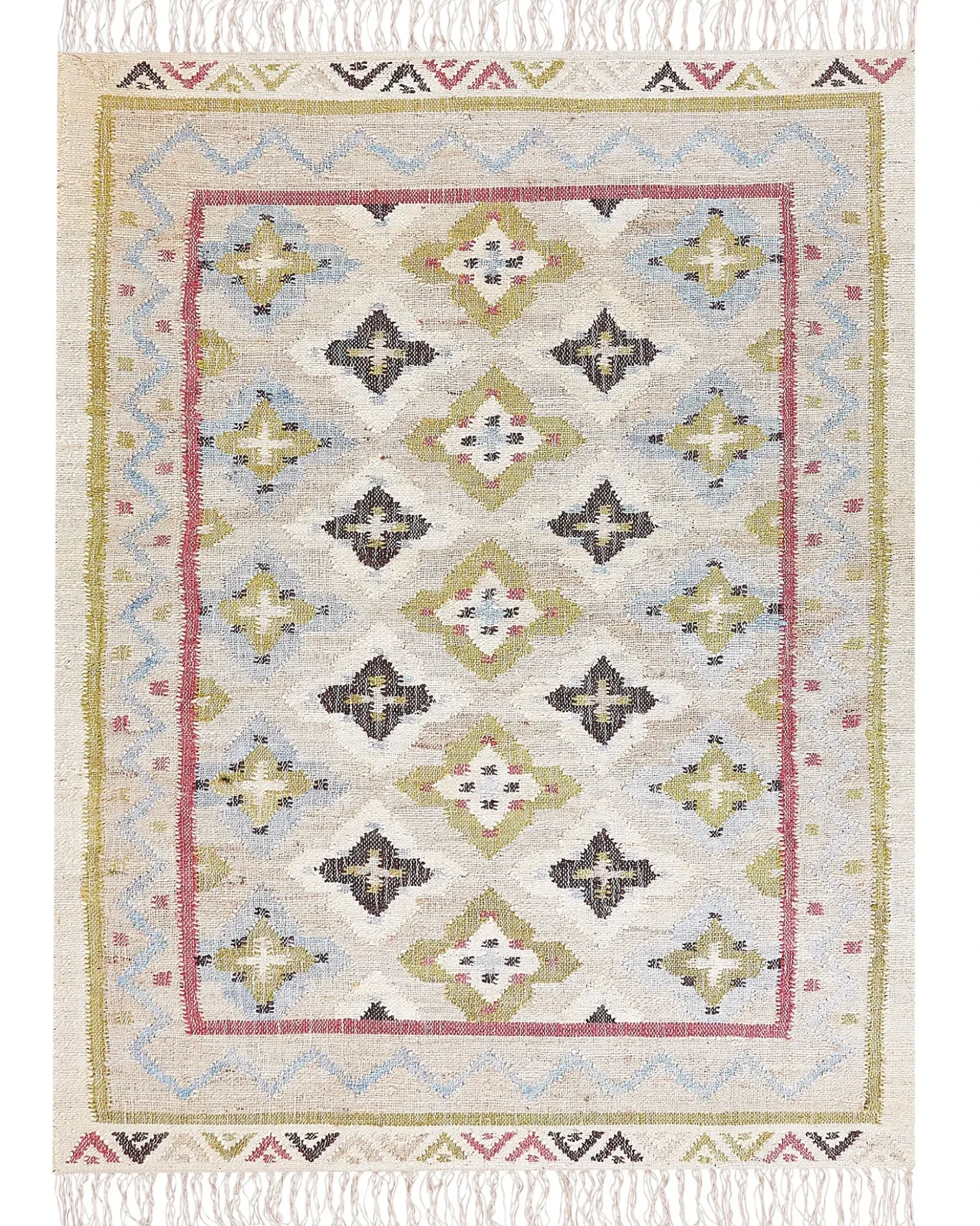 Tappeto TERKOS Multicolore 160 x 230 cm Iuta