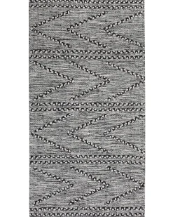 Tappeto TERMAL Nero 80 x 150 cm Cotone