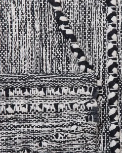 Tappeto TERMAL Nero 80 x 150 cm Cotone