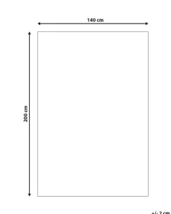 Tappeto TORUL Marrone 140 x 200 cm Pelle naturale