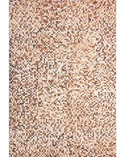 Tappeto TORUL Marrone 140 x 200 cm Pelle naturale