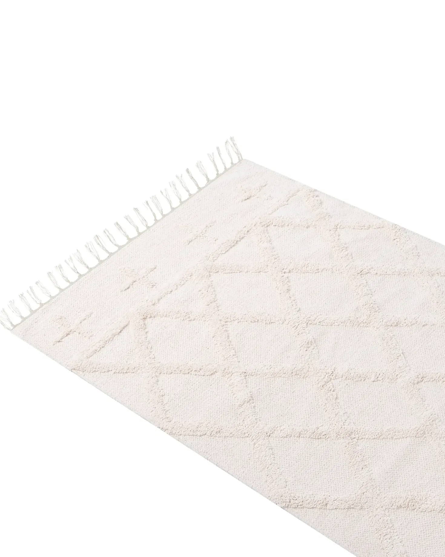 Tappeto TOZLU Beige 80 x 230 cm Cotone