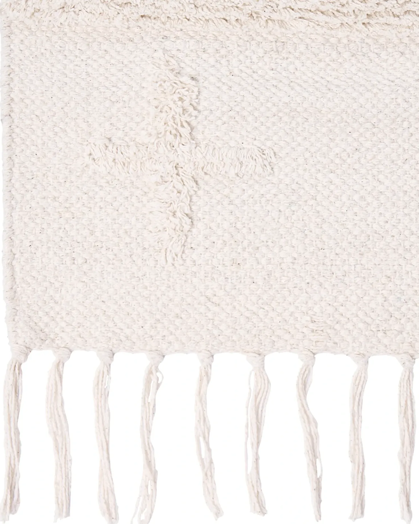 Tappeto TOZLU Beige 80 x 230 cm Cotone
