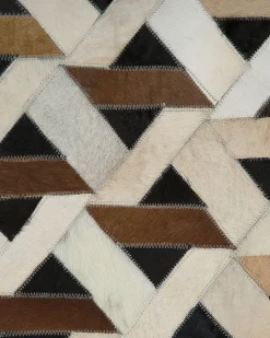 Tappeto TUGLU Marrone 160 x 230 cm Pelle naturale