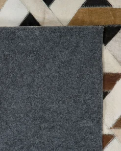 Tappeto TUGLU Marrone 160 x 230 cm Pelle naturale