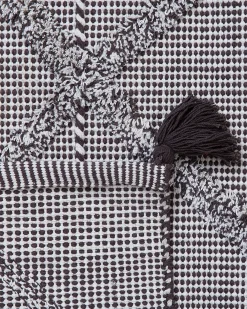 Tappeto TUZLA Marrone 140 x 200 cm Cotone