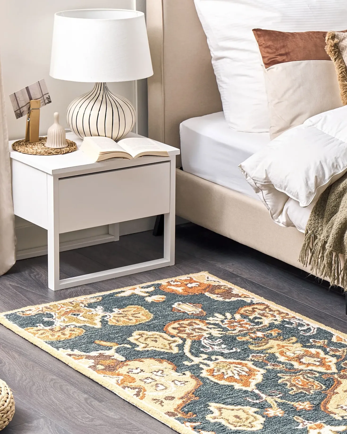 Tappeto UMURLU Multicolore 80 x 150 cm Lana