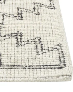 Tappeto URLA Beige 140 x 200 cm Lana