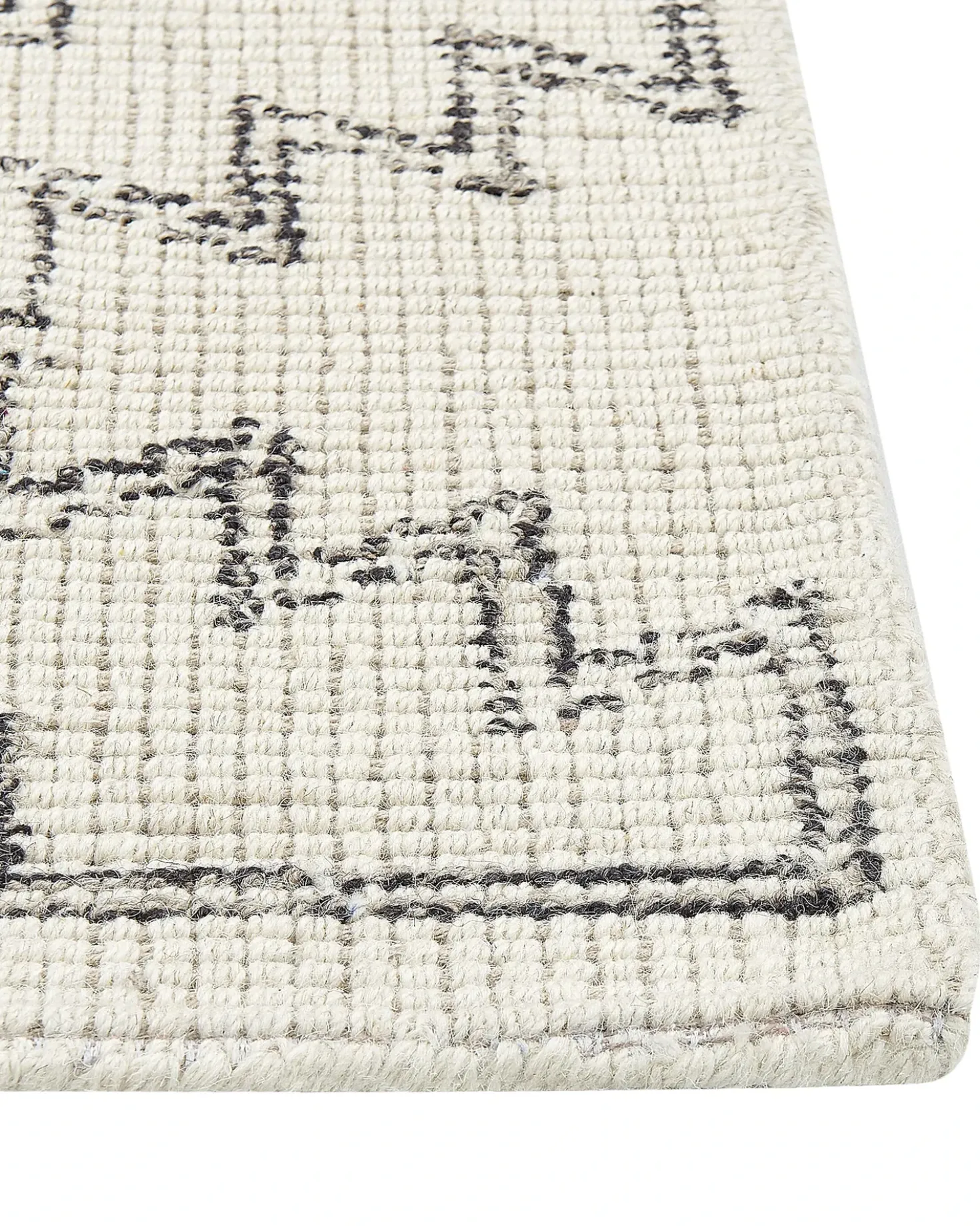 Tappeto URLA Beige 140 x 200 cm Lana