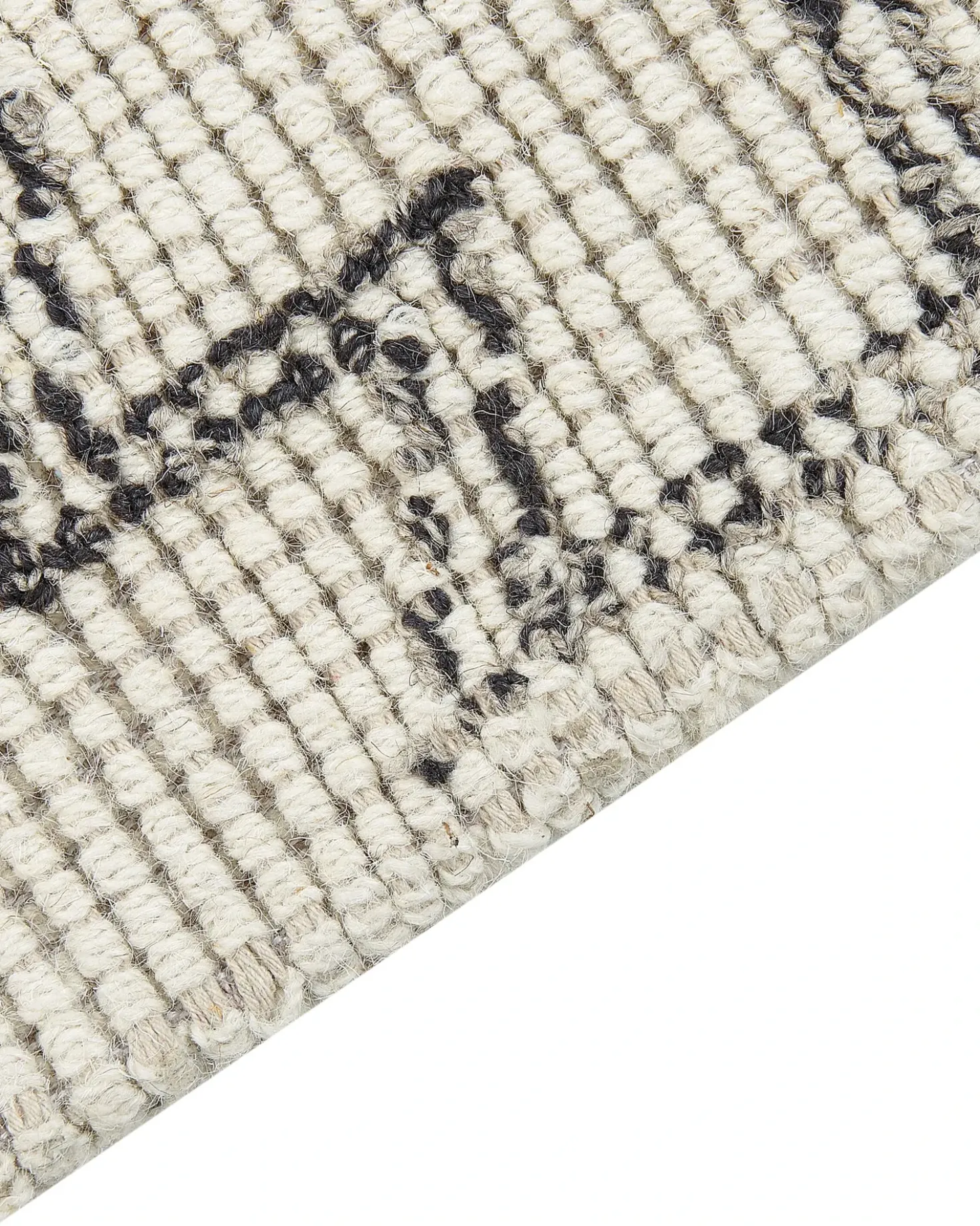 Tappeto URLA Beige 140 x 200 cm Lana