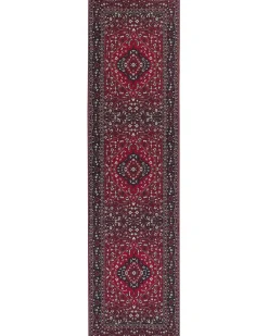 Tappeto VADKADAM Rosso scuro 80 x 300 cm
