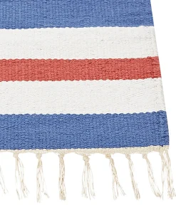 Tappeto VARSER Multicolore 140 x 200 cm Cotone Kilim