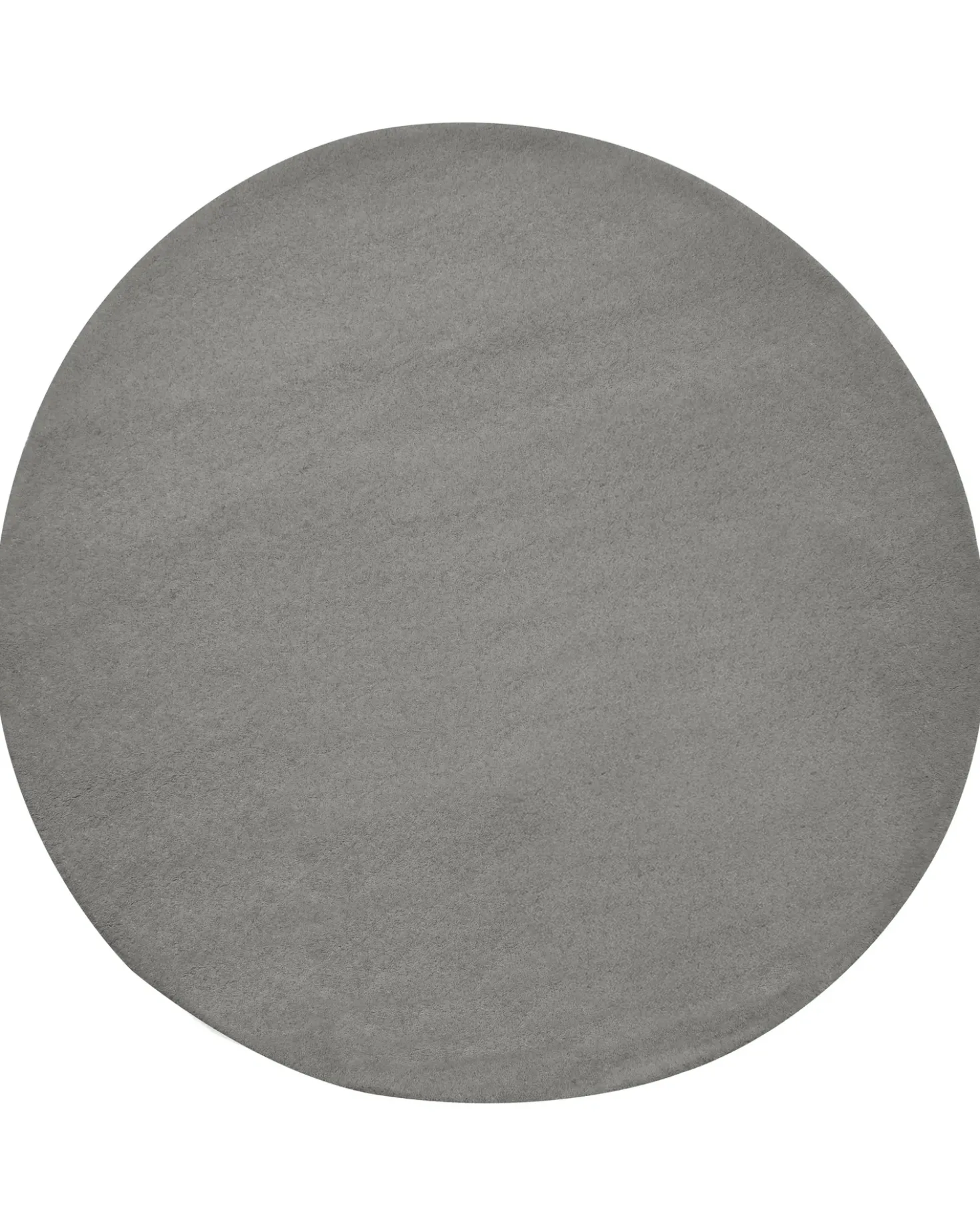 Tappeto VASCO Grigio scuro ø 140 cm Lana