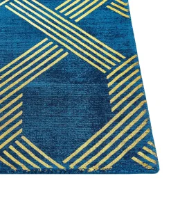 Tappeto VEKSE Blu 160 x 230 cm Viscosa