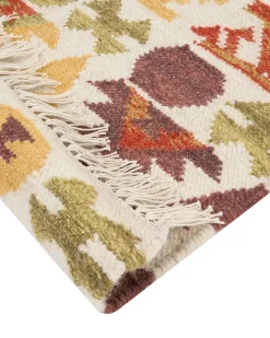 Tappeto VOSKETAP Multicolore 160 x 230 cm Lana Kilim