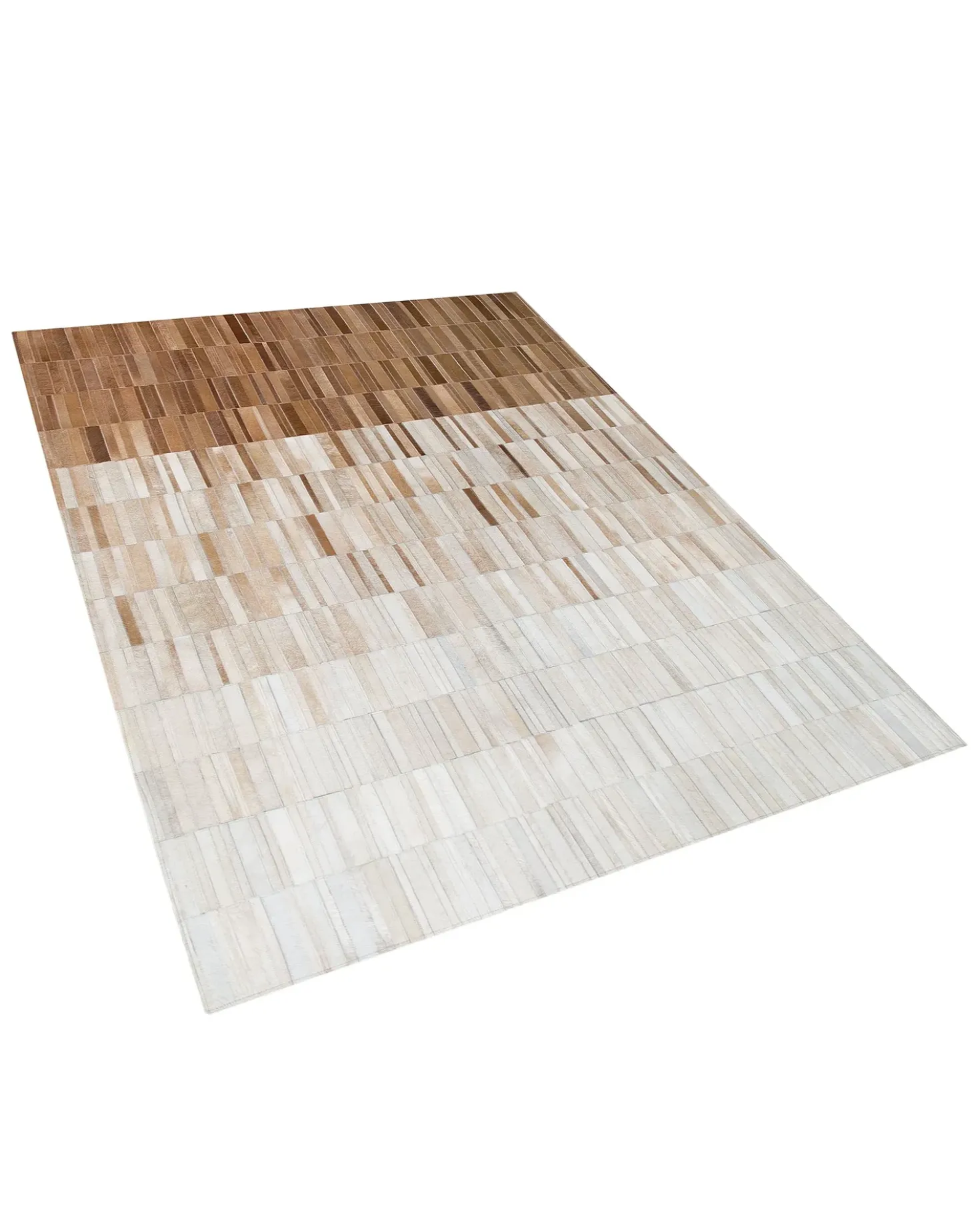Tappeto YAGDA Beige 140 x 200 cm Pelle naturale