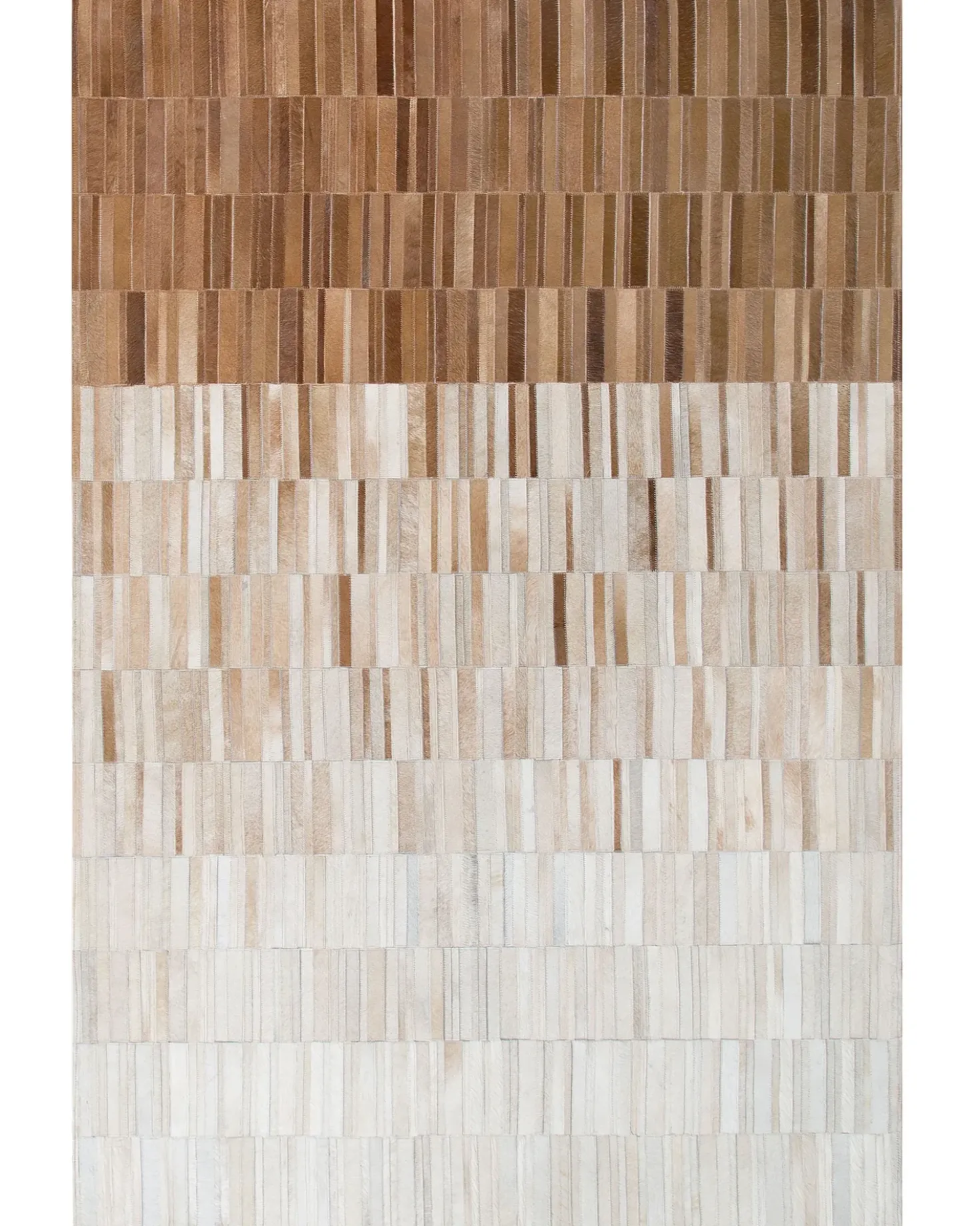 Tappeto YAGDA Beige 140 x 200 cm Pelle naturale