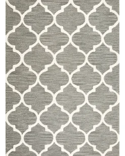 Tappeto YALOVA Grigio 160 x 230 cm Lana