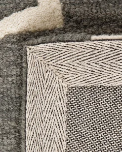 Tappeto YALOVA Grigio 160 x 230 cm Lana