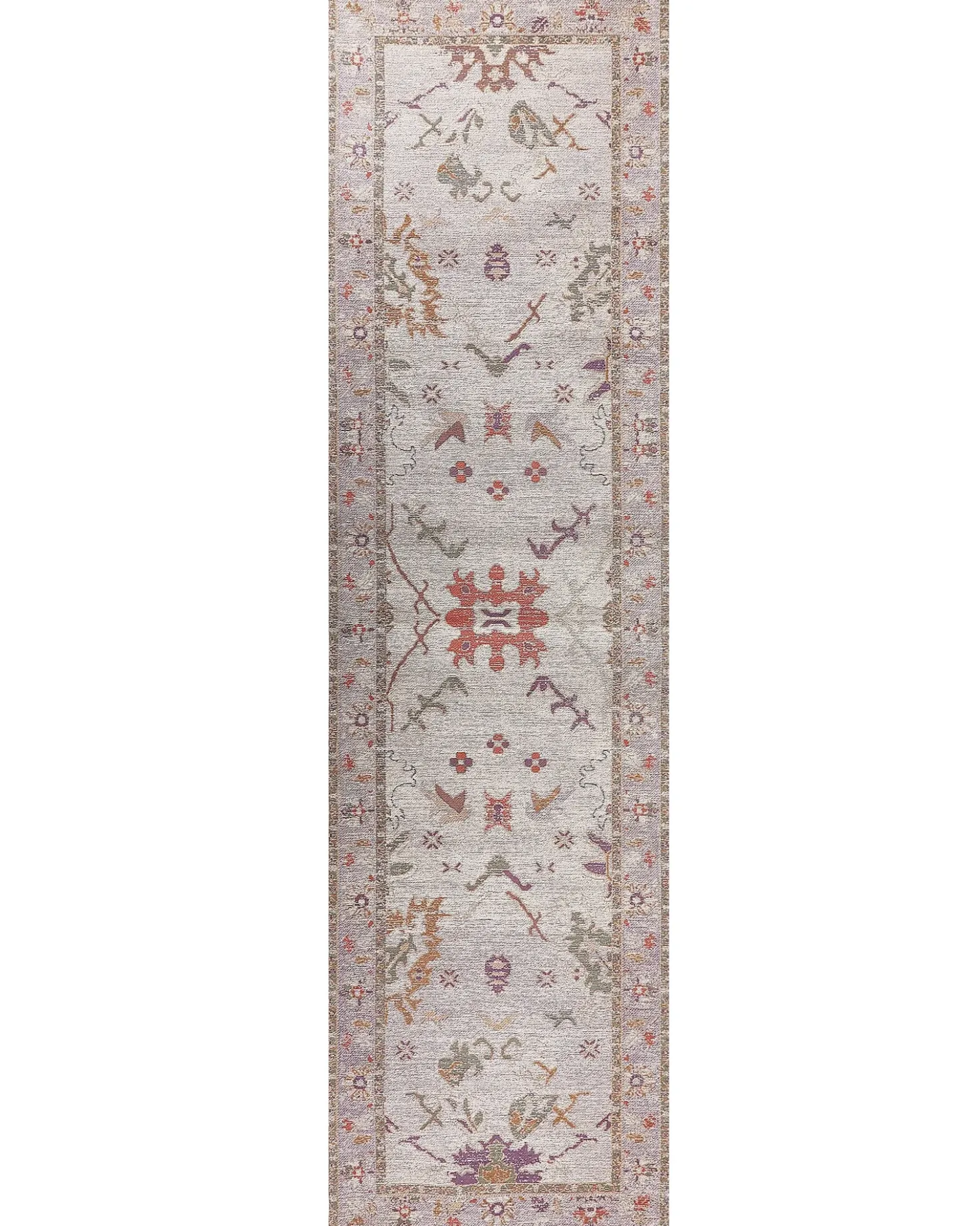 Tappeto YANOBA Beige 80 x 300 cm Cotone