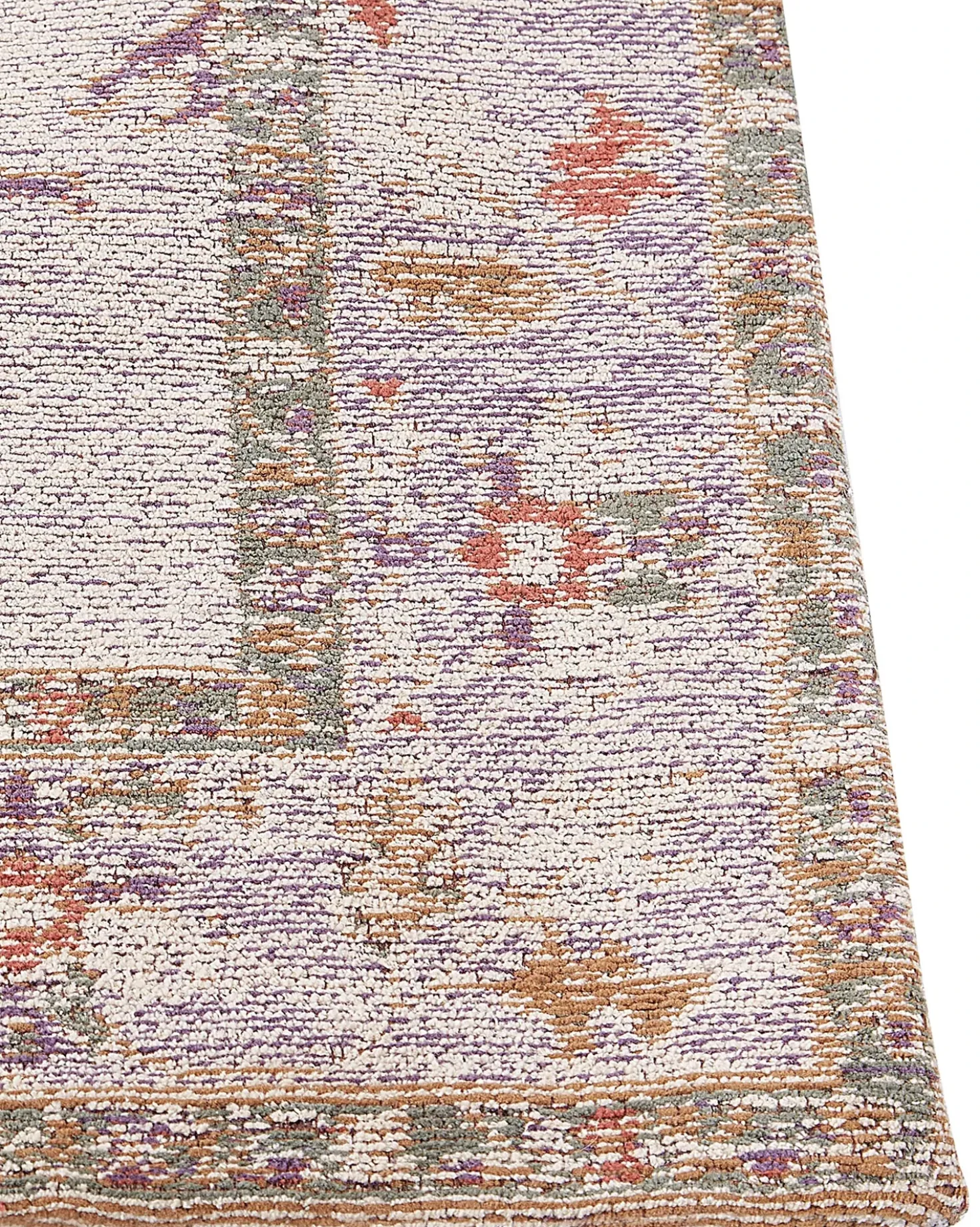 Tappeto YANOBA Beige 80 x 300 cm Cotone
