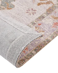 Tappeto YANOBA Beige 80 x 300 cm Cotone