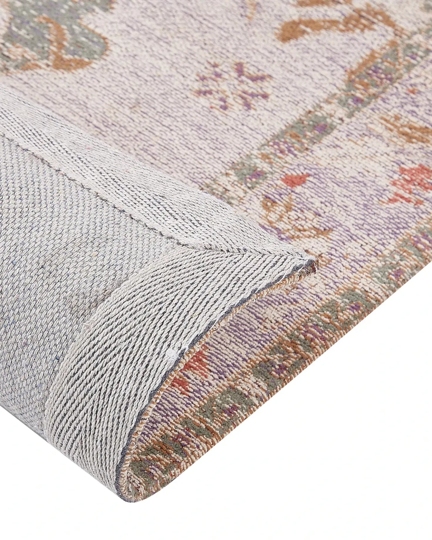 Tappeto YANOBA Beige 80 x 300 cm Cotone