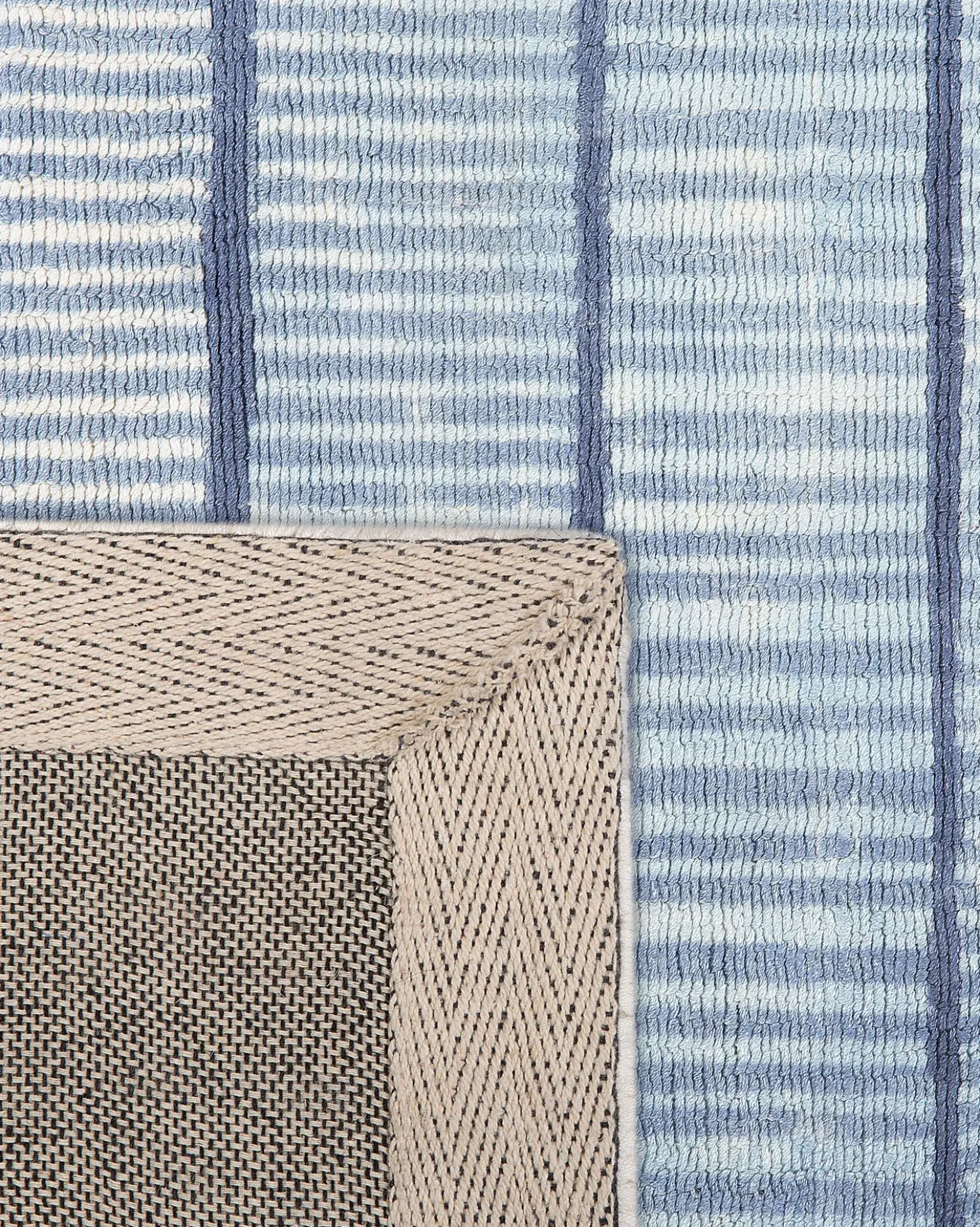 Tappeto YARDERE Azzurro 160 x 230 cm Viscosa