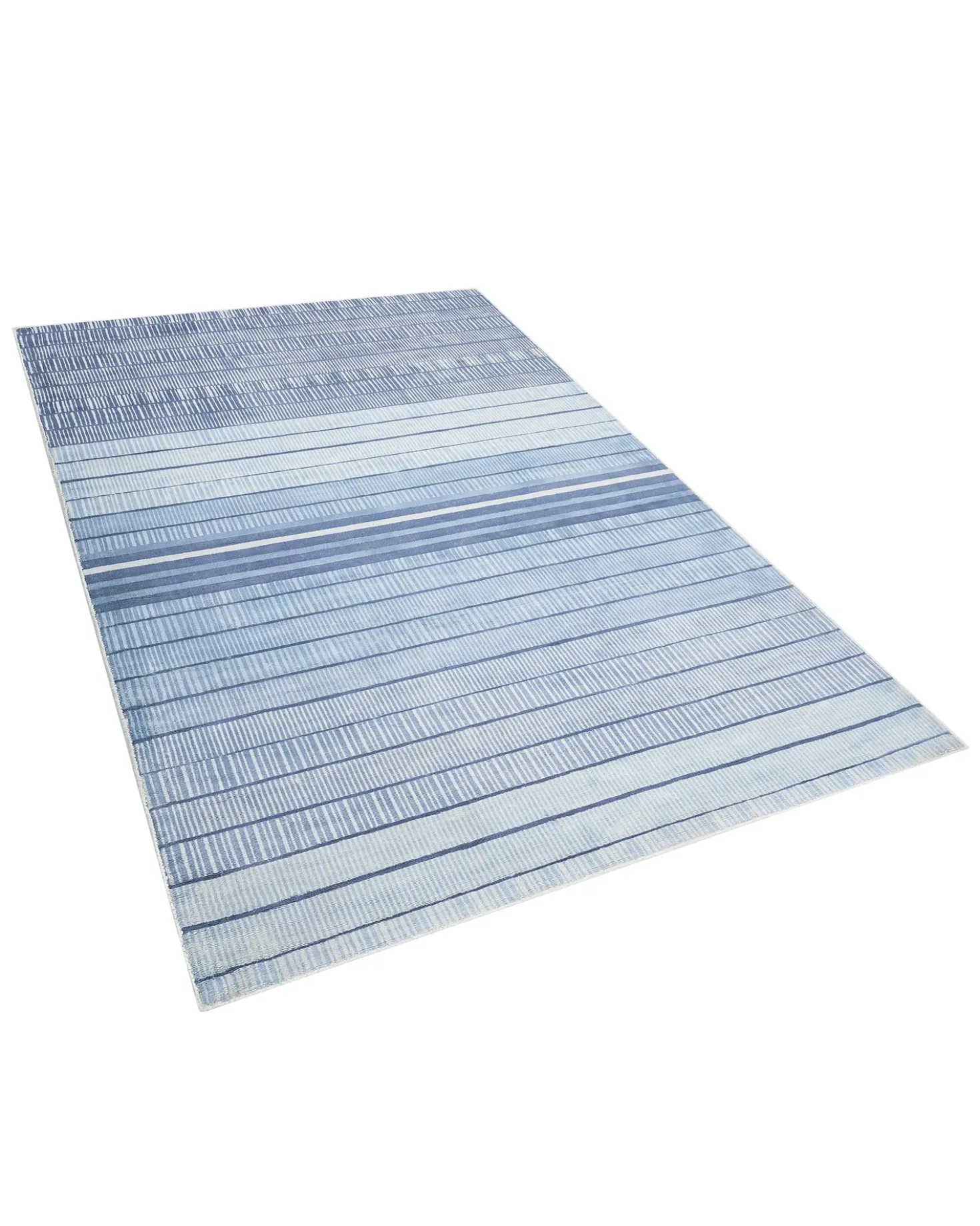 Tappeto YARDERE Azzurro 160 x 230 cm Viscosa
