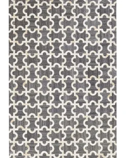 Tappeto YEDISU Grigio scuro 160 x 230 cm Pelle naturale