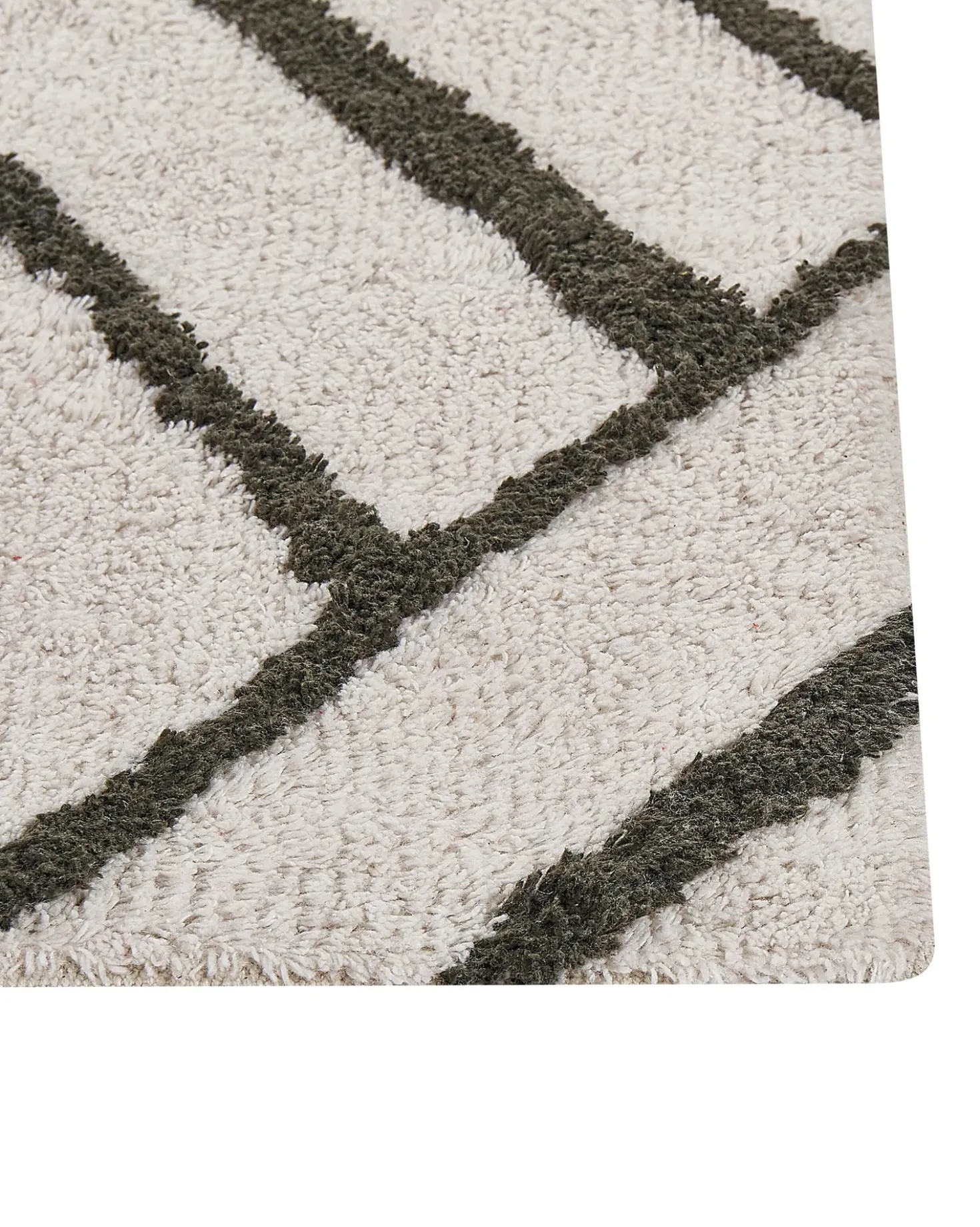Tappeto YESILKOY Verde scuro 160 x 230 cm Cotone