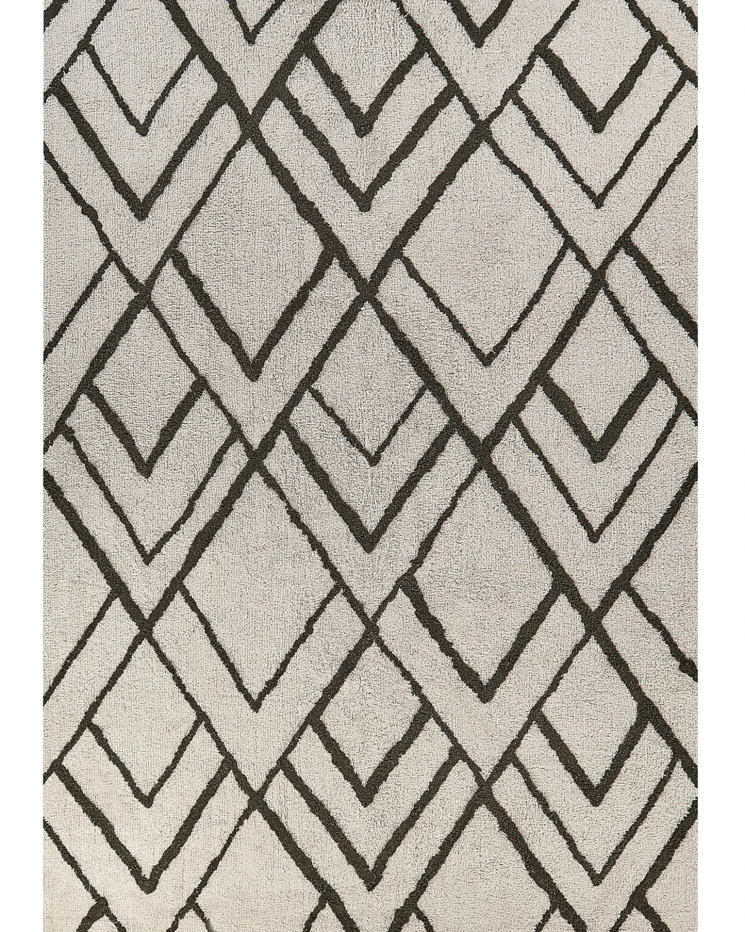 Tappeto YESILKOY Verde scuro 160 x 230 cm Cotone