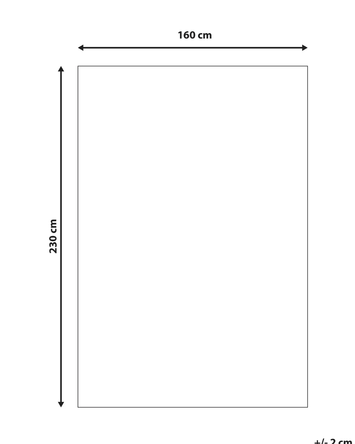 Tappeto YESILKOY Verde scuro 160 x 230 cm Cotone