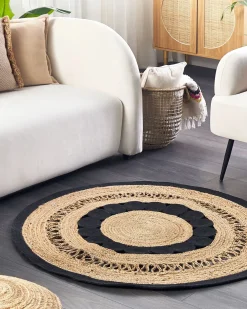 Tappeto YOZGAT Beige ø 120 cm Iuta