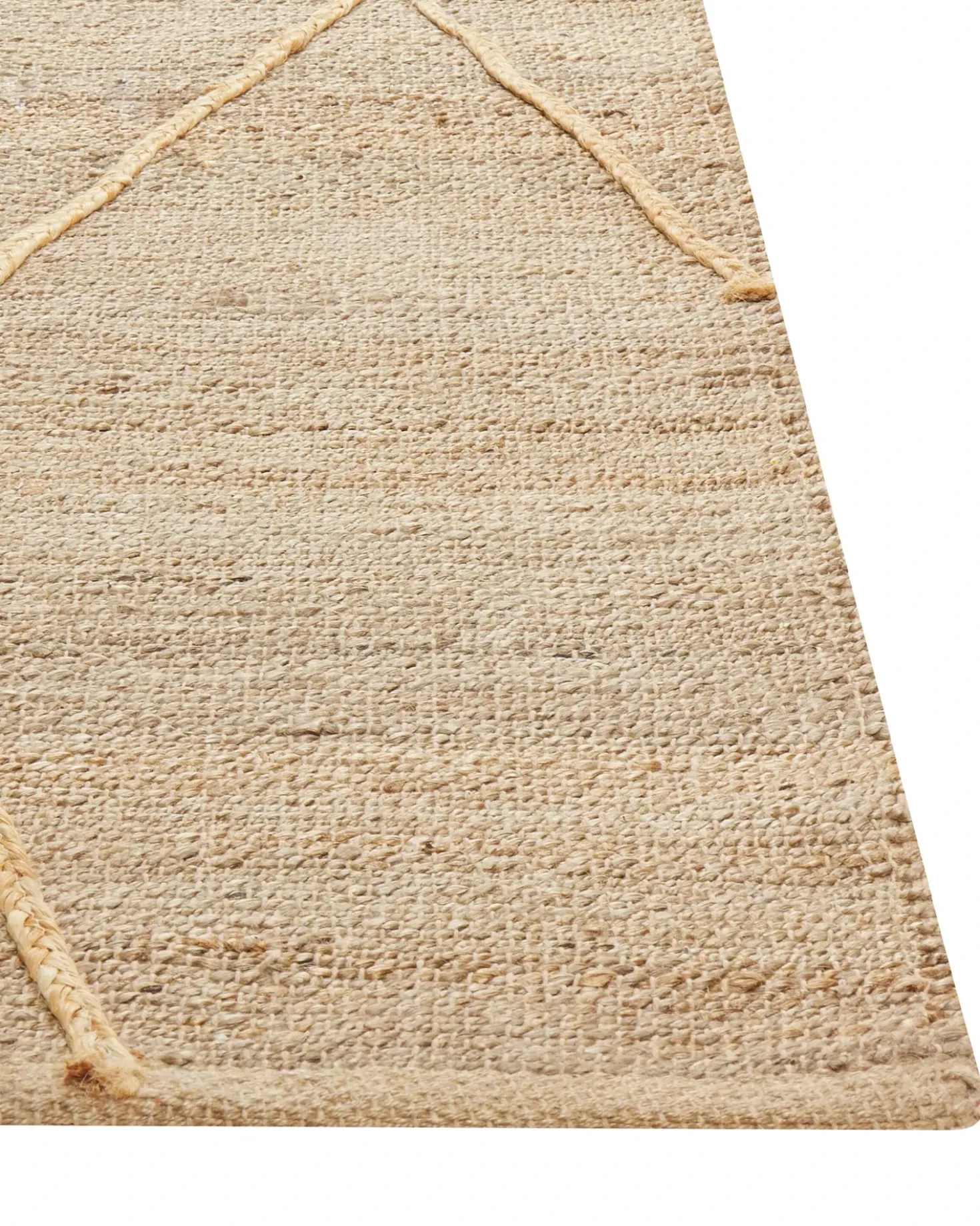 Tappeto YUVACIK Beige 160 x 230 cm Iuta