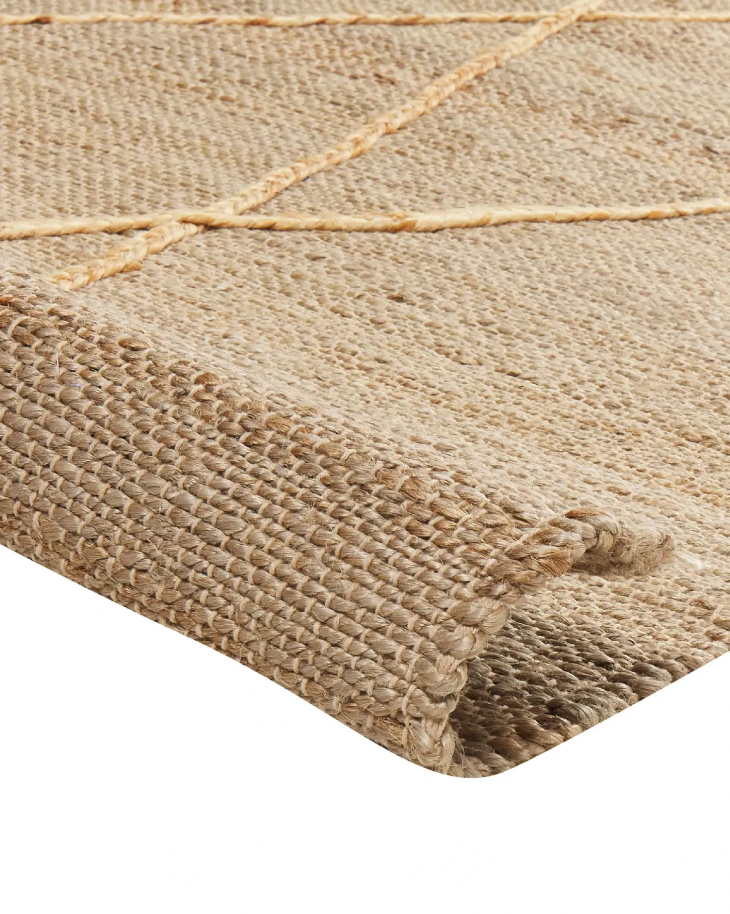 Tappeto YUVACIK Beige 160 x 230 cm Iuta