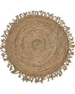 Tappeto ZONGULDAK Beige ø 120 cm Iuta