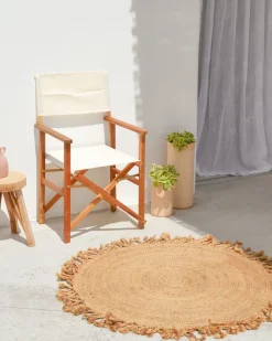 Tappeto ZONGULDAK Beige ø 120 cm Iuta