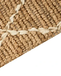 Tappeto ZORAVA Beige 160 x 230 cm Iuta