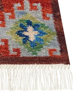 Tappeto ZOVUNI Multicolore 200 x 300 cm Lana Kilim