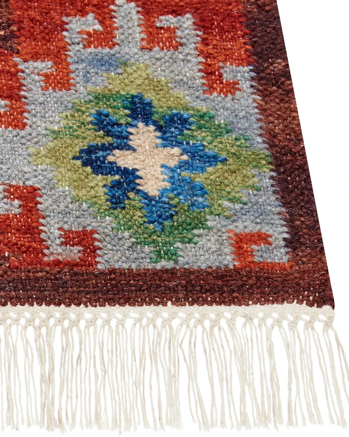 Tappeto ZOVUNI Multicolore 200 x 300 cm Lana Kilim