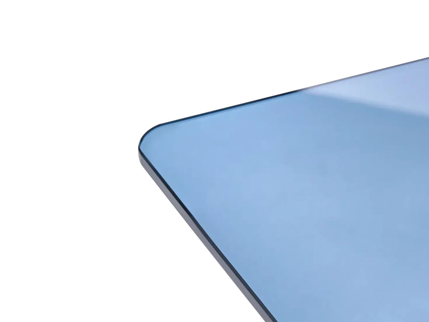 Tavolino AMISK Vetro temperato Blu