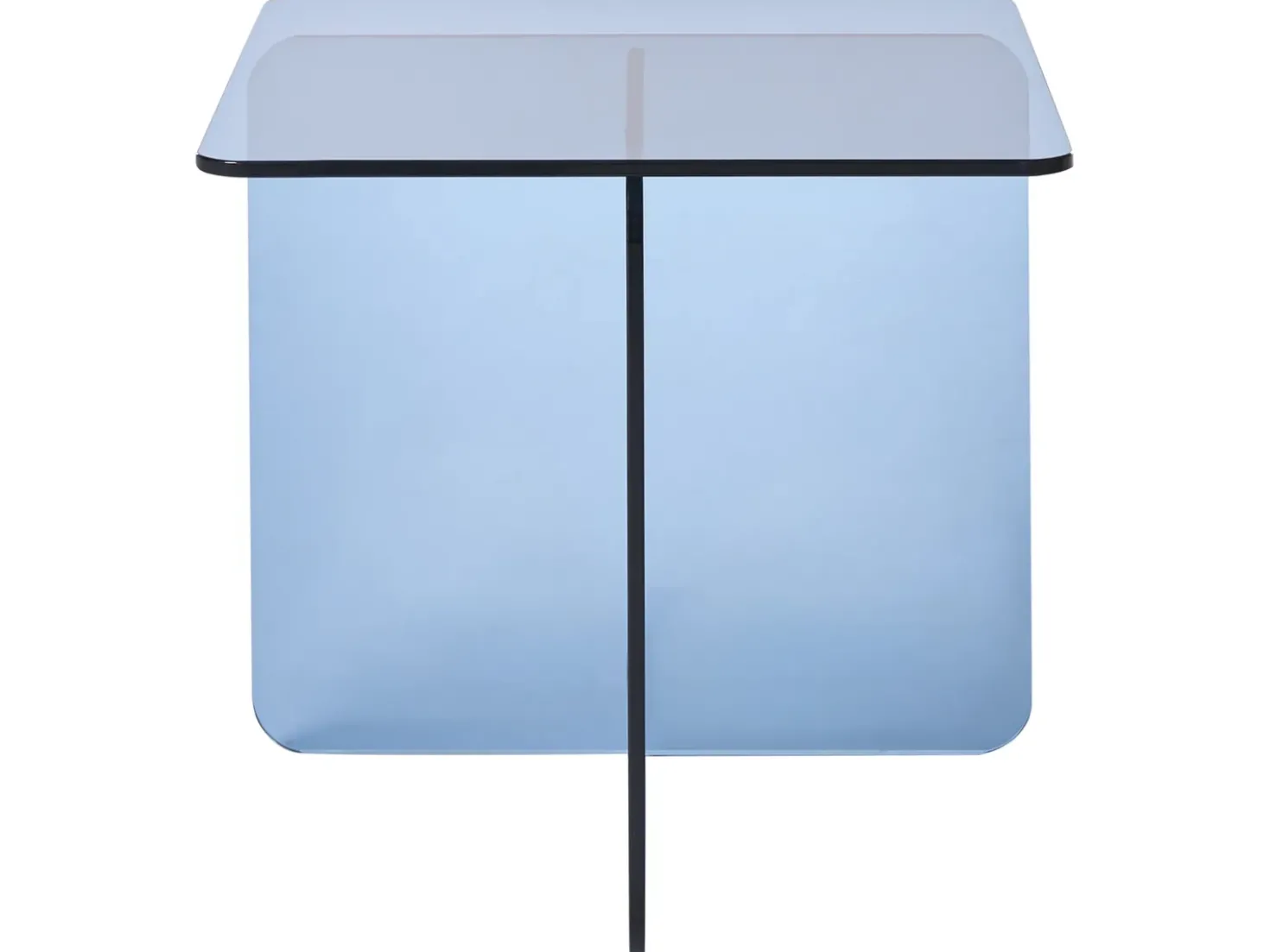 Tavolino AMISK Vetro temperato Blu