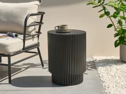 Tavolino BICCARI 38 cm 38 cm Nero